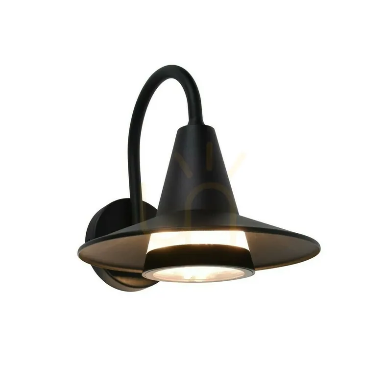 Ofertă de sezon Lampă de perete exterior Lutec SWAN 5213901012 negru aluminiu 25W
