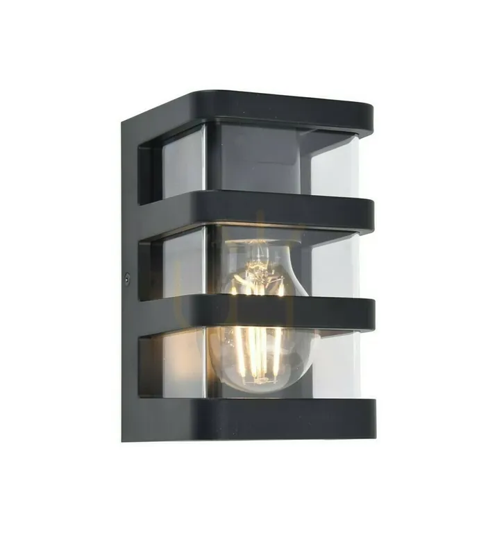 Popular Lampă de perete exterior Lutec DALTON 5214501330 negru 25W IP44