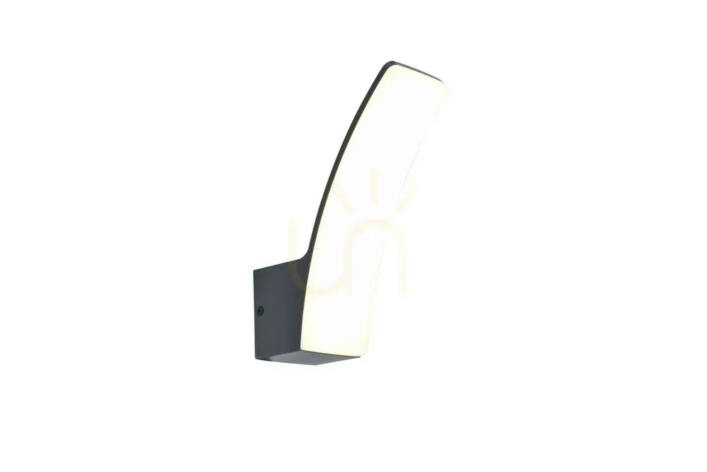 Lampă de perete exterior LED Lutec KILO 11,5W gri IP54 5203901335 Ieftin