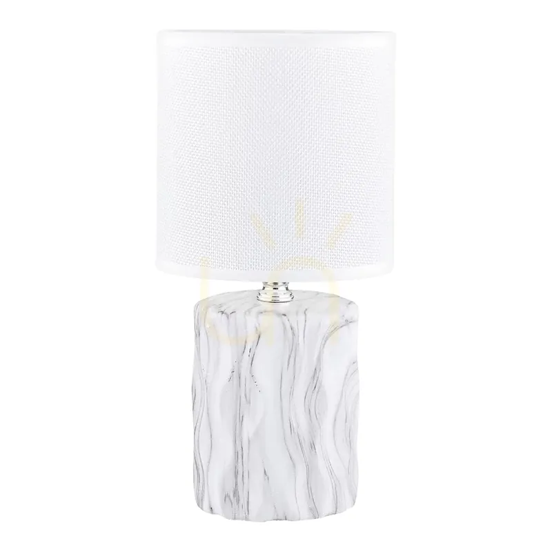 Lampă de masă Zuma Line STOŁOWA HS8603-WH E14 albă Calitate înaltă