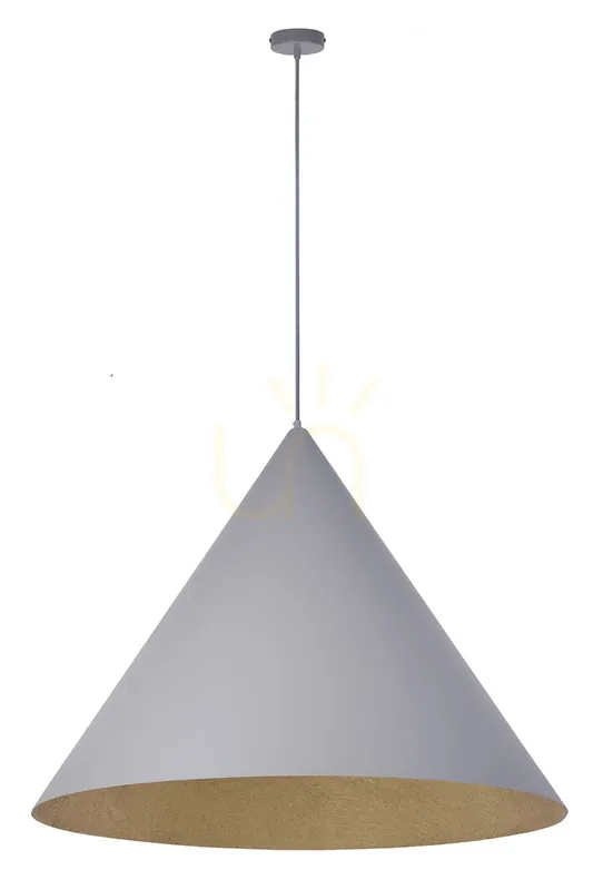 Lampă suspendată Sigma VESUVIO 1xE27 gri-auriu 77 cm SKU 41049 Reducere extra