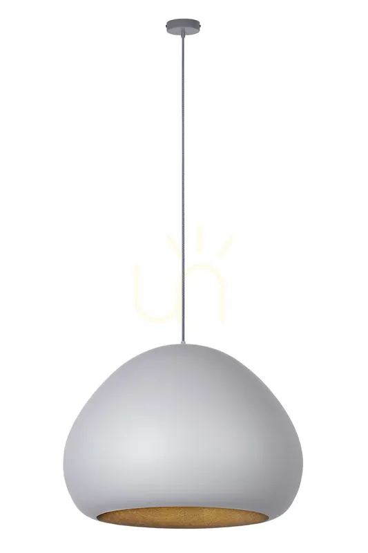 Lampă suspendată Sigma LAVA gri auriu 52 cm E27 SKU 41078 Comandă acum