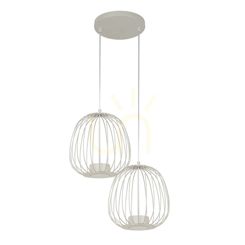 Lampă suspendată Sigma BELL PLUS gri 2xGX53 41102 Super ofertă