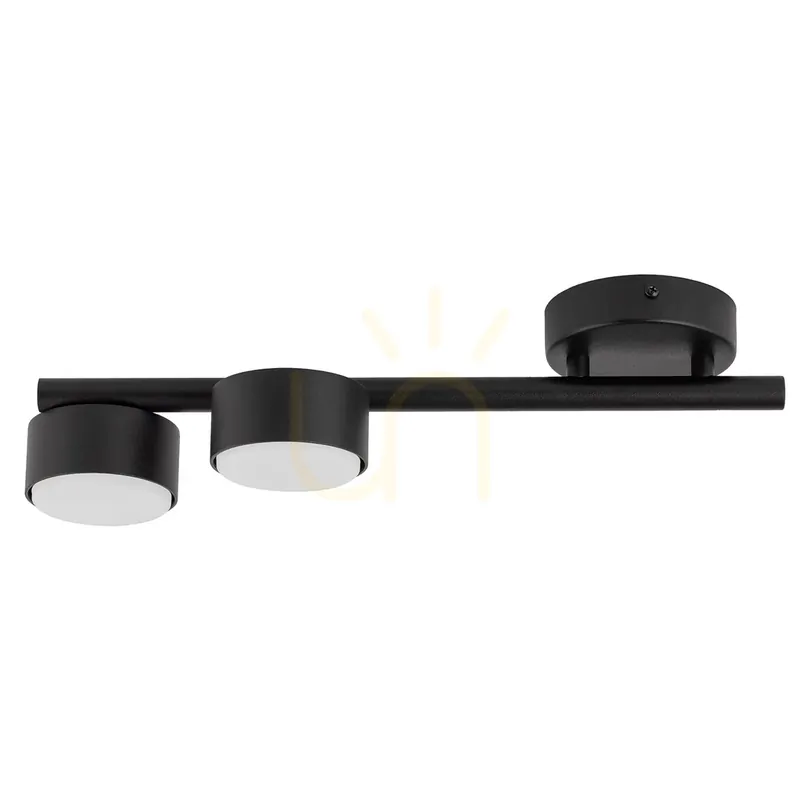 Ultima șansă Plafonieră Sigma PUNTO 2xGX53 negru 40817