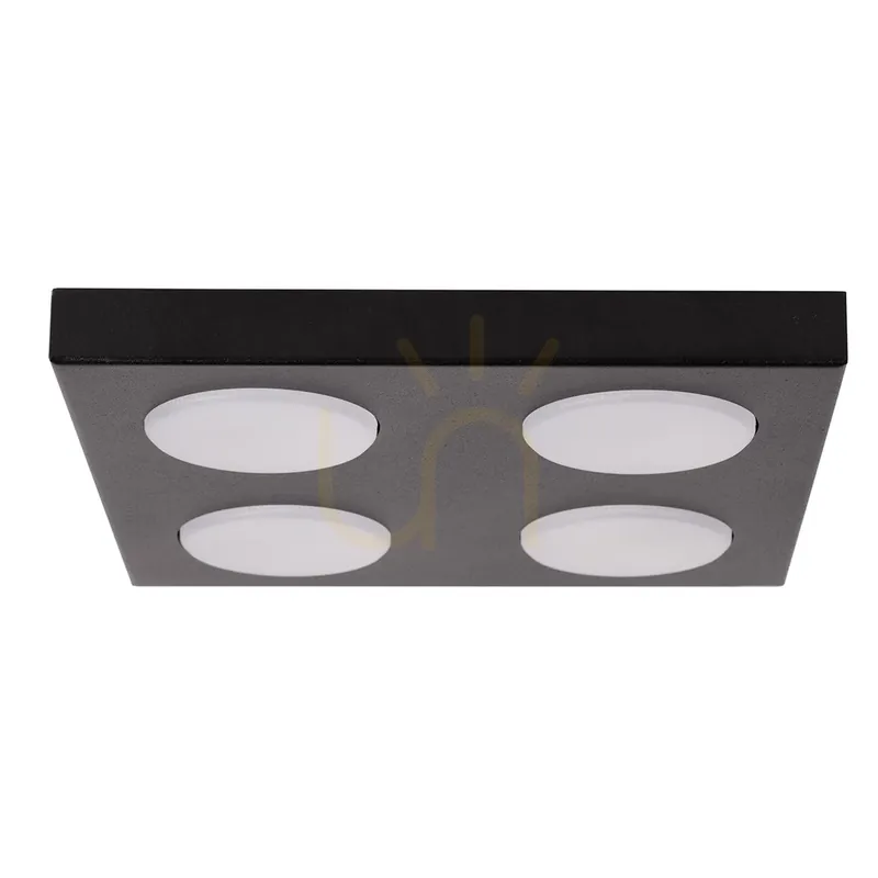 Super ofertă Plafonieră Sigma HERO 4x GX53 negru 24 cm 40994