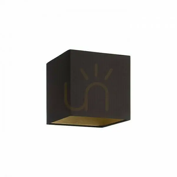 Abajur, Tempo 15/15 Polycotton negru/alb PVC Abajur Max. 28 W Ultima șansă