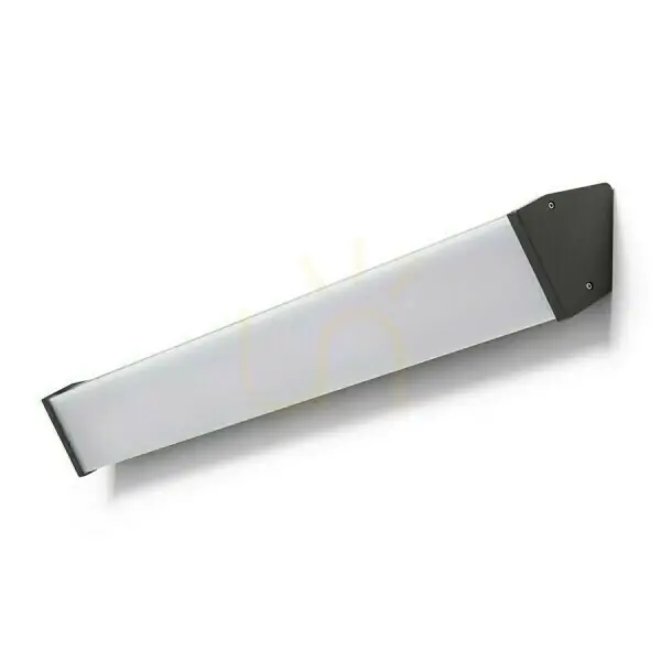 Comandă acum Santos 90 lampă de perete pentru exterior Antracit 230 V Led 50 W Ip65 3000 K