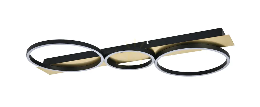 Super ofertă Plafonieră Zuma Line PRIMO CL231204-3BK+GD negru 1xLED
