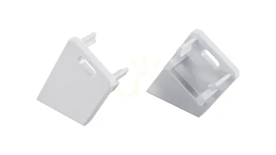 ALU plug LUMINI Sono alb lăcuit dreapta cu gaură Ofertă specială