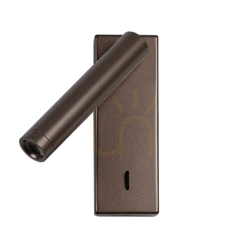 Brown Modern Cali lampă de perete Plată sigură