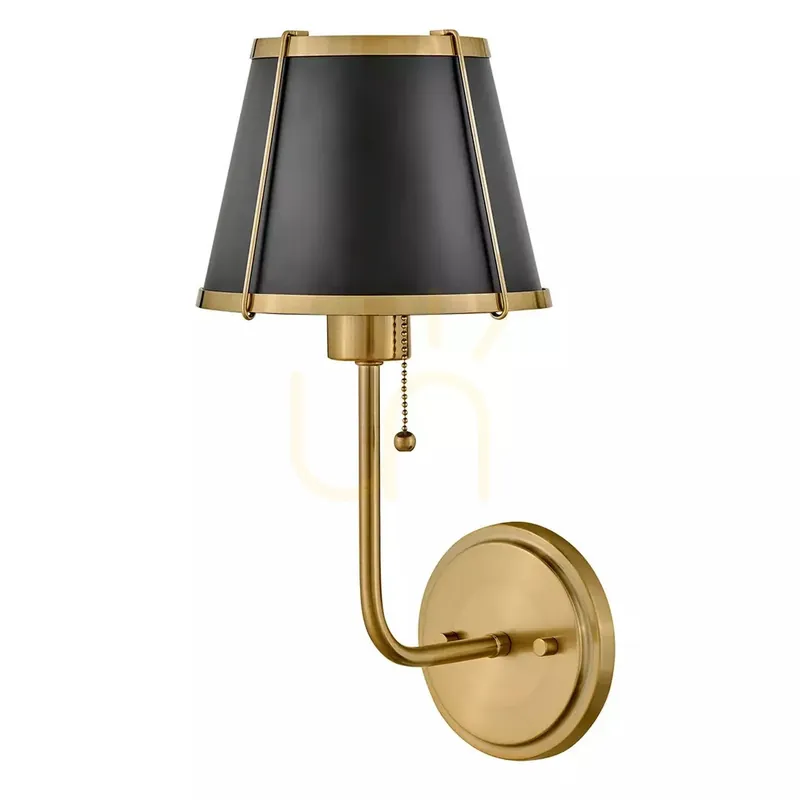 Clarke lampă de perete - 1 sursă de lumină - Alamă caldă Elstead Reducere specială