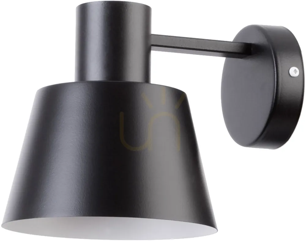 Aplică Sigma DUNKA negru alb E27 17 cm 31782 Expediere rapidă