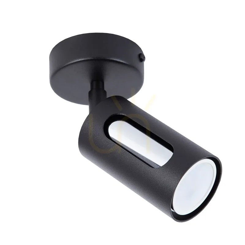 Aplica Sigma FLOW 1 negru/argintiu GU10 10W SKU 41208 Preț mic