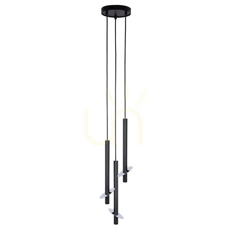 Ultima șansă Lampă suspendată Sigma SOPEL RING 3 negru/argintiu 41239