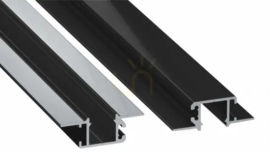 Ofertă de sezon Profil LED LUMINES tip MONO lăcuit negru fără perforații 3 m
