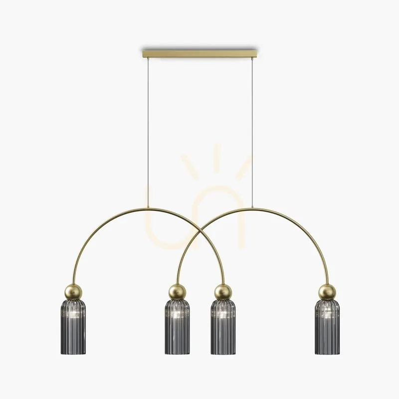 Lampă suspendată ANTIC MOD302PL-04GR Maytoni Lichidare de stoc
