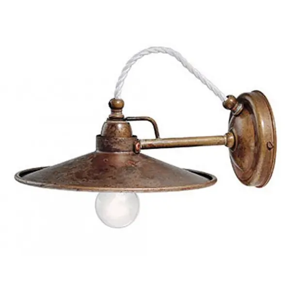 Comandă acum Aplica de perete rustica fabricata manual diam.20cm La Cantina 201.04