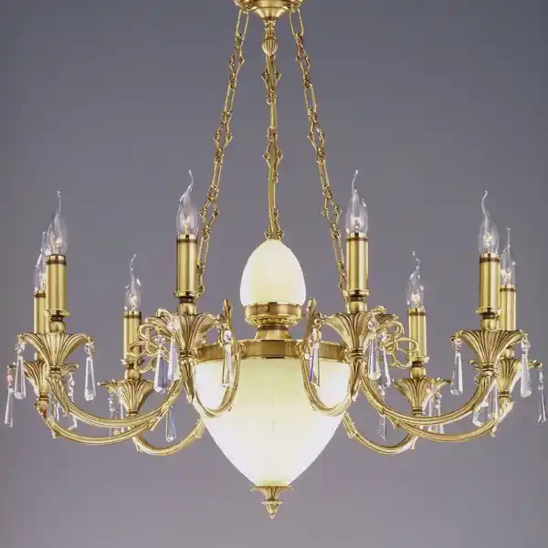 Candelabru 9 brate fabricat manual cristal Asfour Sophie Velas 2262/9 Bejorama Preferatul clienților