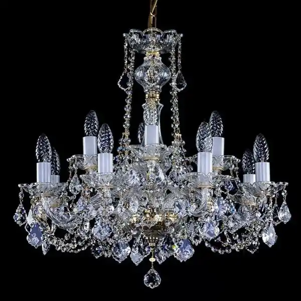 Super ofertă Candelabru 12 brate Cristal Bohemia Exclusive COURTNEY XII. VA-PE