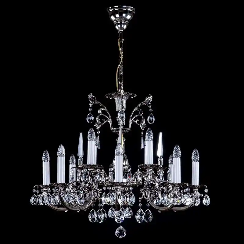 Candelabru cristal Bohemia 12 brate ARABELA antique CE Reducere specială
