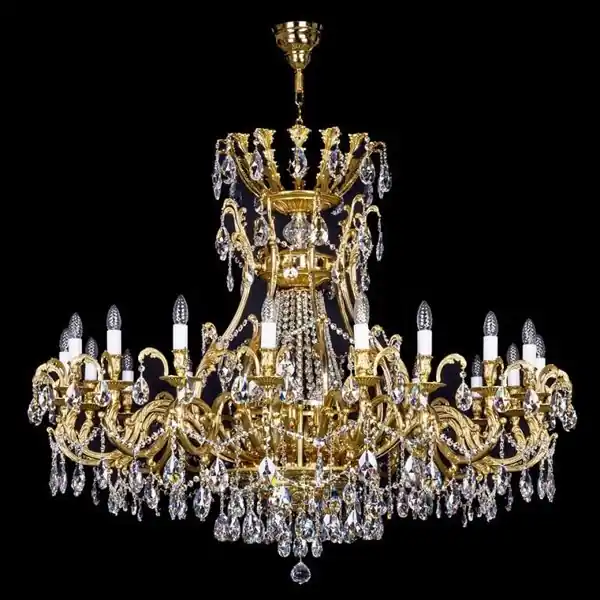 Retur ușor Candelabru XL Cristal Bohemia Exclusive 21 brate LYRA 1420x1100 CE