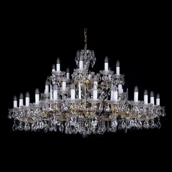 Candelabru Cristal Bohemia Exclusive 40 brate, diam.152cm MARIA TEREZIA 32 CE Livrare rapidă