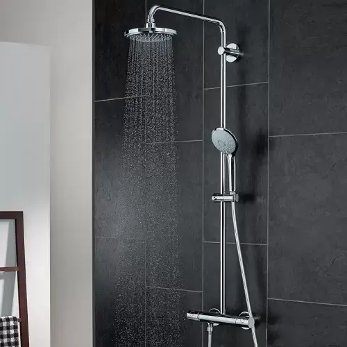 Preț mic Sistem de dus cu baterie termostat Grohe seria Euphoria System 180 27296001