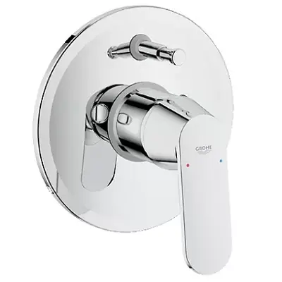 Baterie cada dus incastrata monocomanda GROHE seria EUROSMART COSMOPOLITAN 32879000 Popular