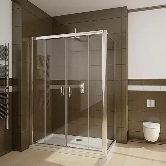 Cabina de dus dreptunghiulara, crom lucios, Radaway seria Premium Plus DWD+S Vezi acum