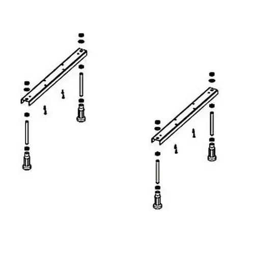 Calitate înaltă Set picioare pentru cazi Ideal Standard 895000