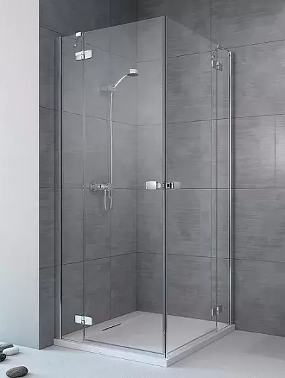 Cumpără acum Cabina de dus rectangulara, cu usi pivotante, crom lucios, Radaway Fuenta New KDD