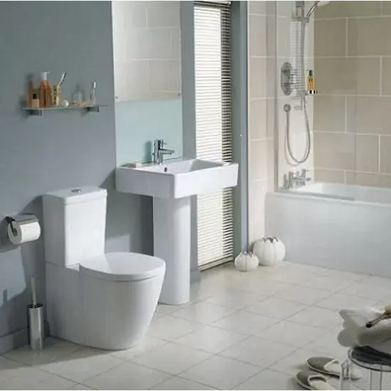 Set vas wc cu functie de bideu si rezervor alimentare inferioara Cube, Ideal Standard Connect E781701+E797001 Ieftin