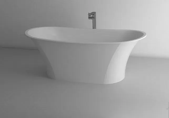 Reducere de preț Cada de baie freestanding, marmura compozit, Cast Marble Rimini MRM624822161003