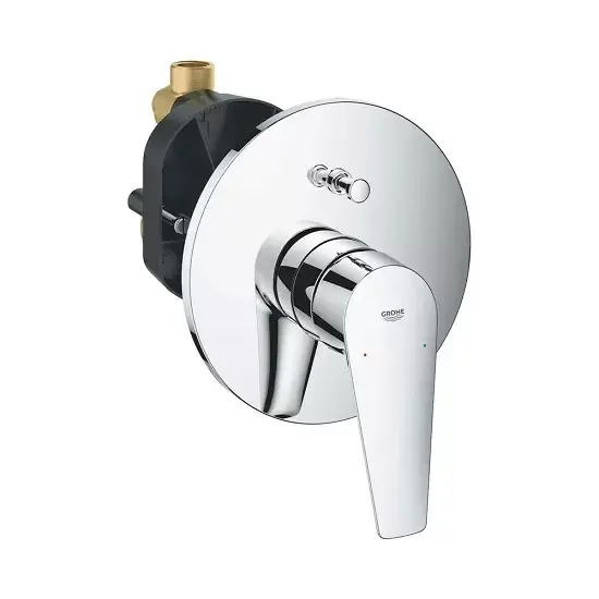 Baterie cada dus incastrata, crom, Ideal Standard Grohe BauEdge 29079001 Comandă acum