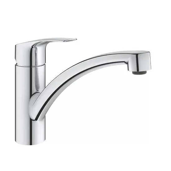 Baterie bucatarie monocomanda, cu pipa joasa, crom, Grohe Eurosmart New 33281003 Ofertă de sezon