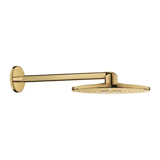 Set para de dus fixa 2 jet, cu brat 430 mm, auriu lucios (cool sunrise), Grohe Rainshower 310 SmartActiv 26475GL0 Super ofertă
