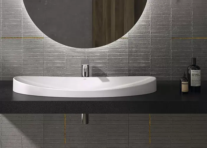 Lavoar baie oval, cu montaj pe blat 90 cm Gala Klea Livrare rapidă