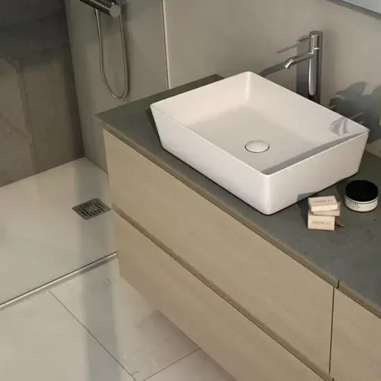 Vezi acum Lavoar pe blat, ceramica sanitara, dreptunghiular 50x36 cm, fara preaplin, Rak Ceramics Feeling slim