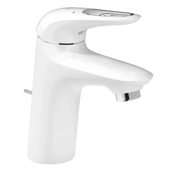 Baterie lavoar monocomanda S, cu ventil, alb, Grohe Eurostyle 23374LS3 Preț redus