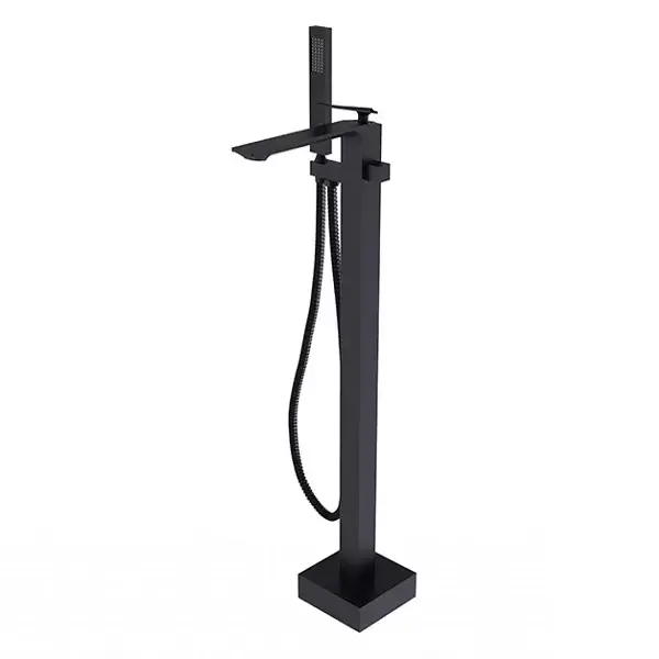 Baterie cada dus freestanding, negru, Besco Aspira BW-A-CZ Disponibil imediat