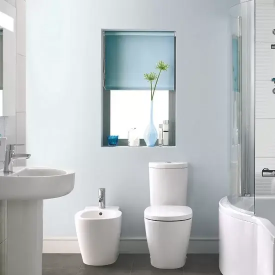 Cumpără acum Set vas wc BTW, cu rezervor alimentare inferioara Arc si capac soft close, Ideal Standard Connect E803701+E785601+E712701