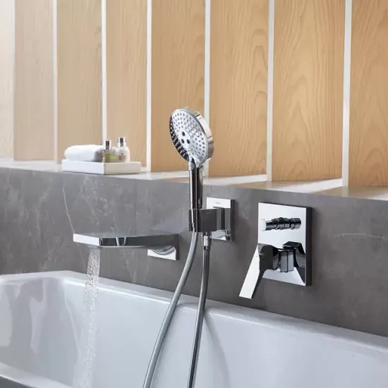 Baterie cada dus monocomanda incastrata, cu 2 functii, crom, Hansgrohe Metropol 32546000 Ofertă limitată