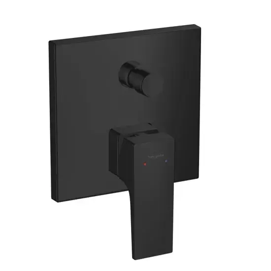 Baterie cada dus monocomanda incastrata, cu 2 functii, negru mat (matt black), Hansgrohe Metropol 32546670 Doar azi