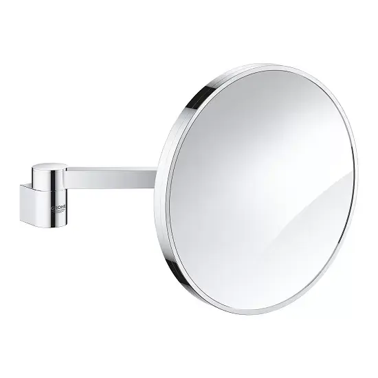 Reducere specială Oglinda cosmetica rotunda 20 cm , crom lucios, Grohe Selection 41077000