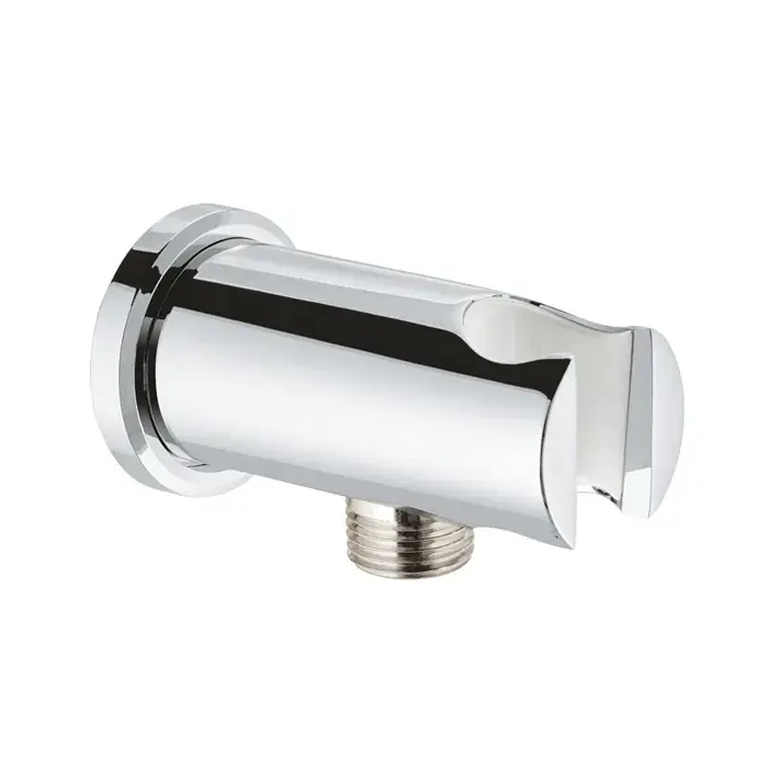 Lichidare de stoc Fixfit cot de iesire, cu suport dus, crom lucios, Grohe Rainshower 26658000