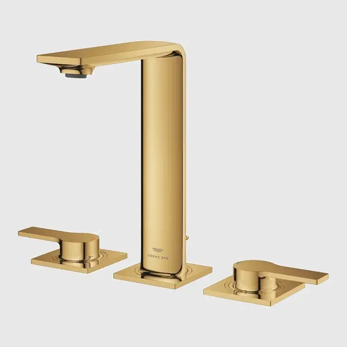 Baterie lavoar dubla comanda, marimea M, cu 3 orificii, auriu lucios (cool sunrise), Grohe Allure 20188GL1 Super ofertă