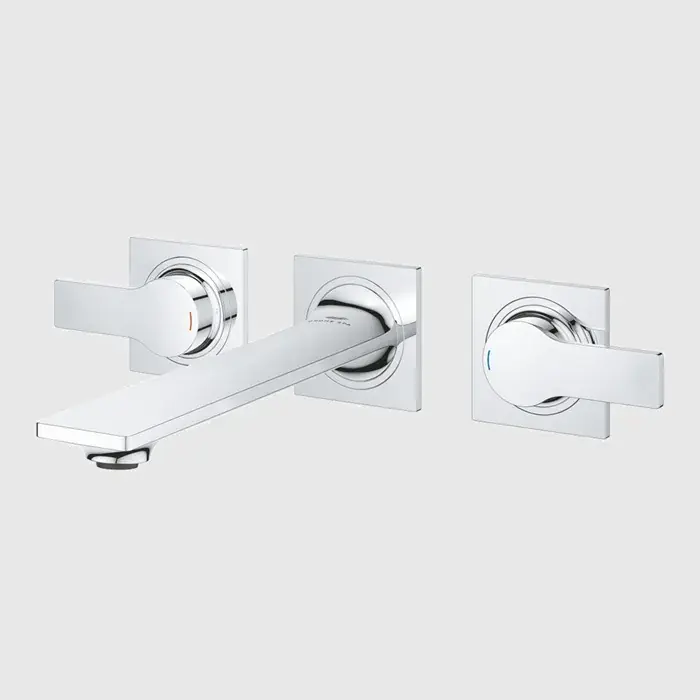 Baterie lavoar dubla comanda, marimea M, cu 3 orificii, crom lucios, Grohe Allure 20193002 Chilipir