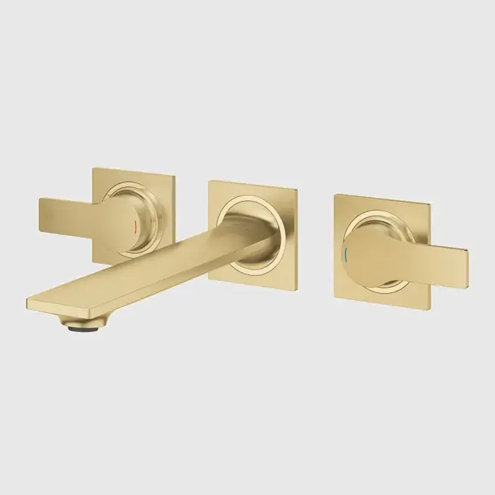 Baterie lavoar dubla comanda, marimea M, cu 3 orificii, auriu mat (brushed cool sunrise), Grohe Allure 20193GN2 Livrare expres