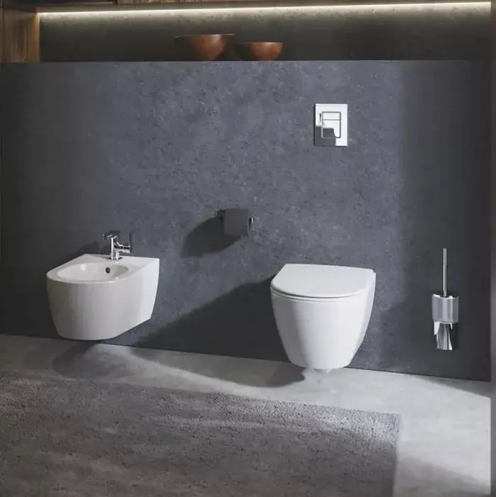 Baterie bideu monocomanda, marimea S, cu ventil pop-up, crom lucios, Grohe Allure 24160001 Ofertă exclusivă