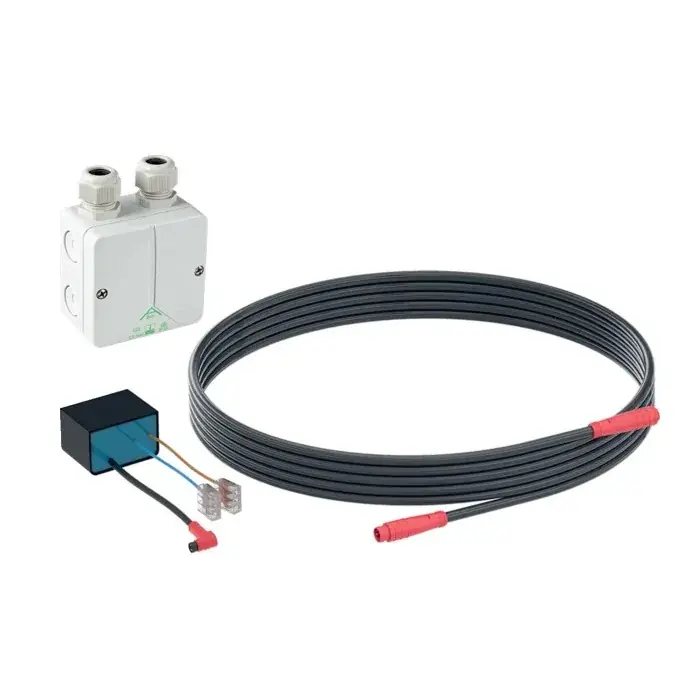 Set bloc de alimentare de la retea 230 V - 12 V - 50 Hz, cu cablu de alimentare de 1,8 m si cutie de montaj combinata Geberit 115.336.00.1 Preț redus